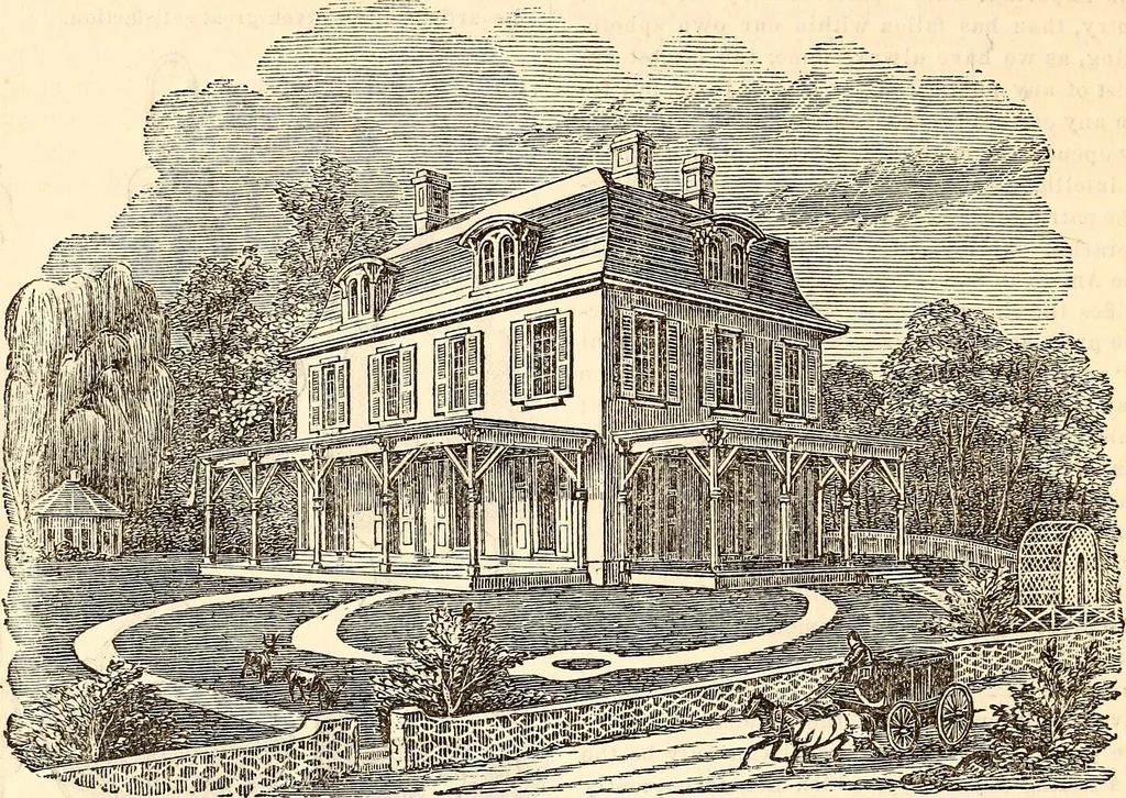 An illustration from Godey's lady's book, 1840, leaf 1171