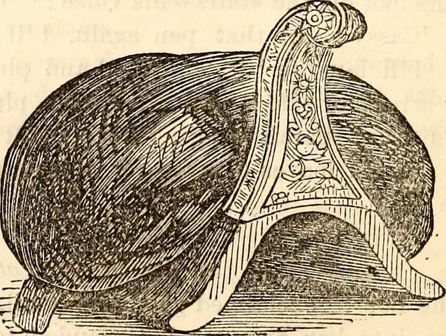 An illustration from Godey's lady's book, 1840, leaf 135