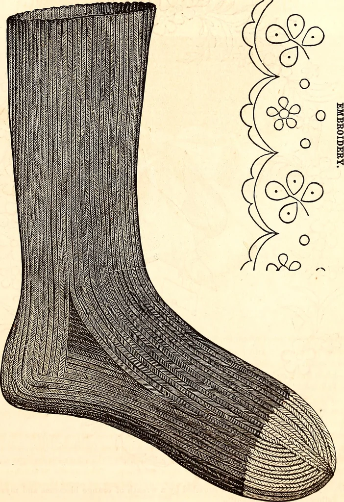 An illustration from Godey's lady's book, 1840, leaf 16