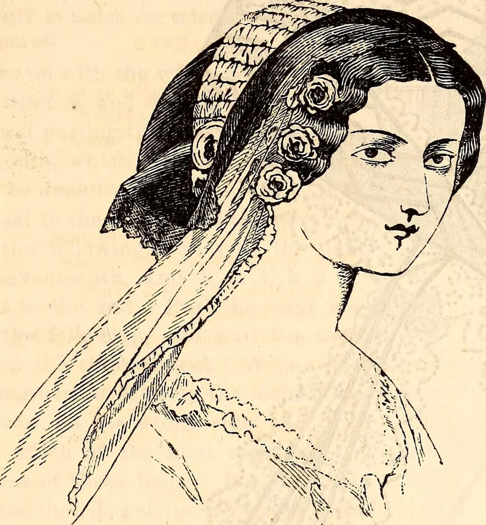 An illustration from Godey's lady's book, 1840, leaf 160