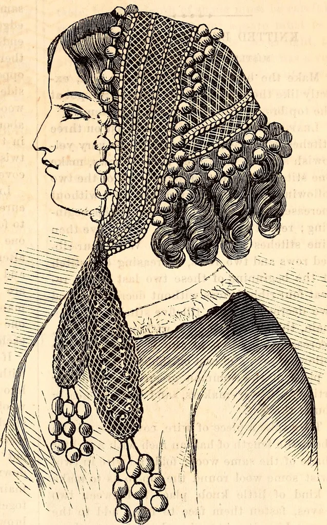 An illustration from Godey's lady's book, 1840, leaf 162