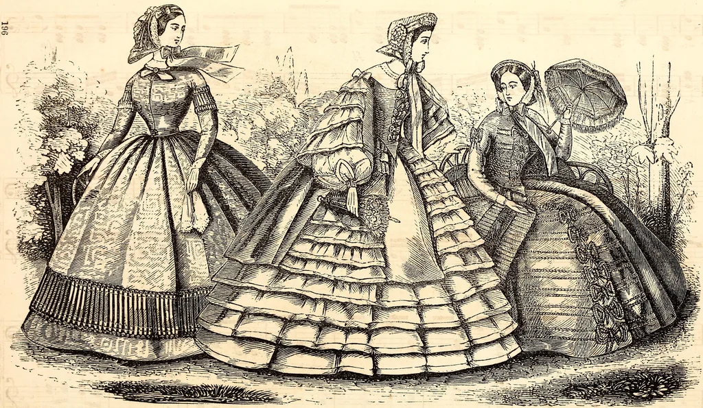 An illustration from Godey's lady's book, 1840, leaf 193
