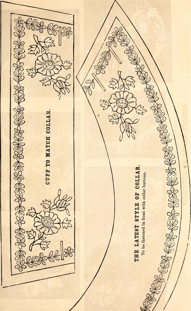 An illustration from Godey's lady's book, 1840, leaf 200