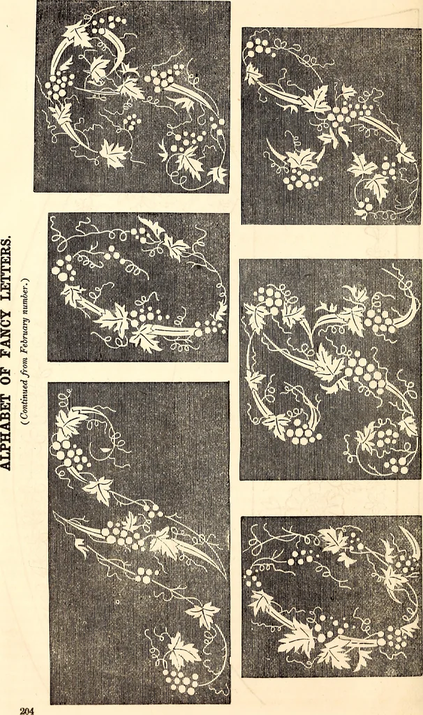 An illustration from Godey's lady's book, 1840, leaf 201
