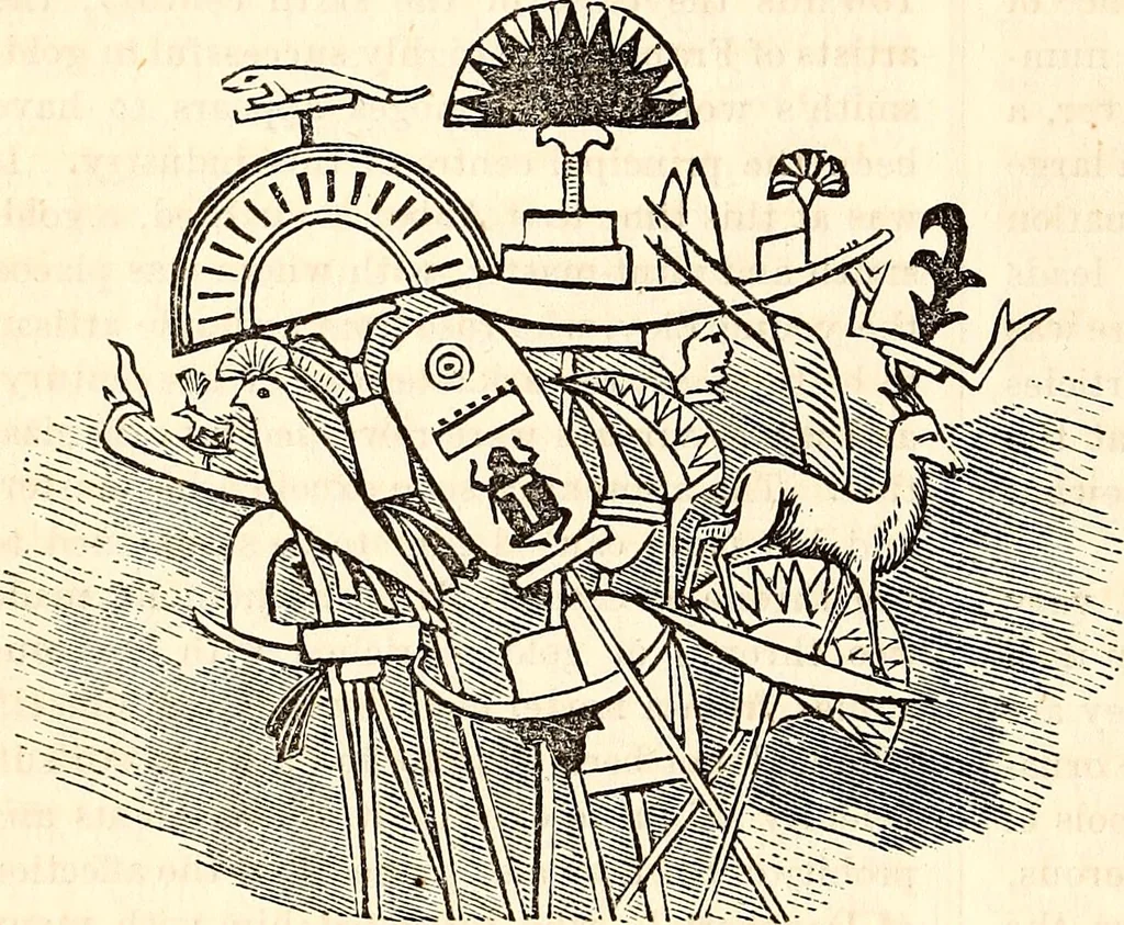 An illustration from Godey's lady's book, 1840, leaf 221