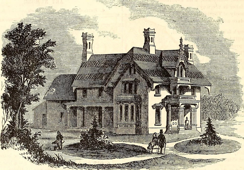 An illustration from Godey's lady's book, 1840, leaf 253