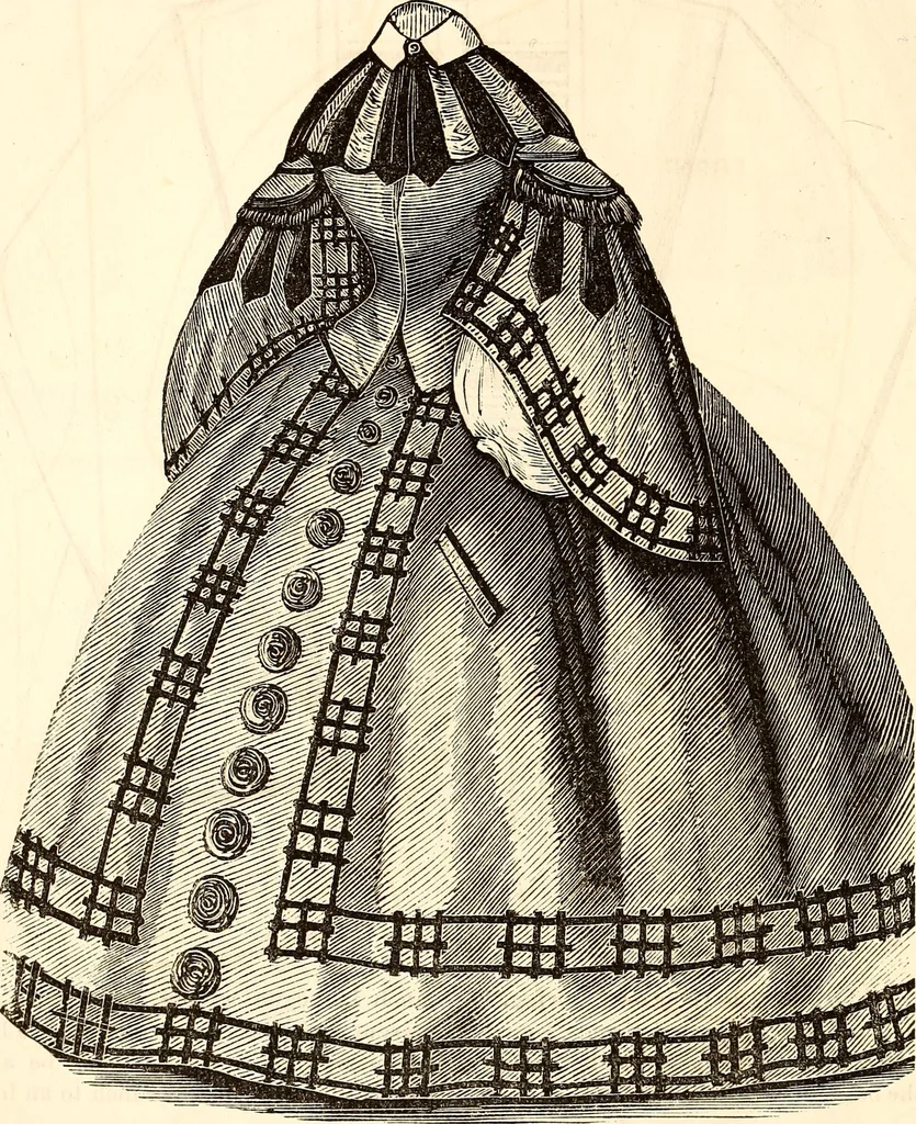 An illustration from Godey's lady's book, 1840, leaf 257