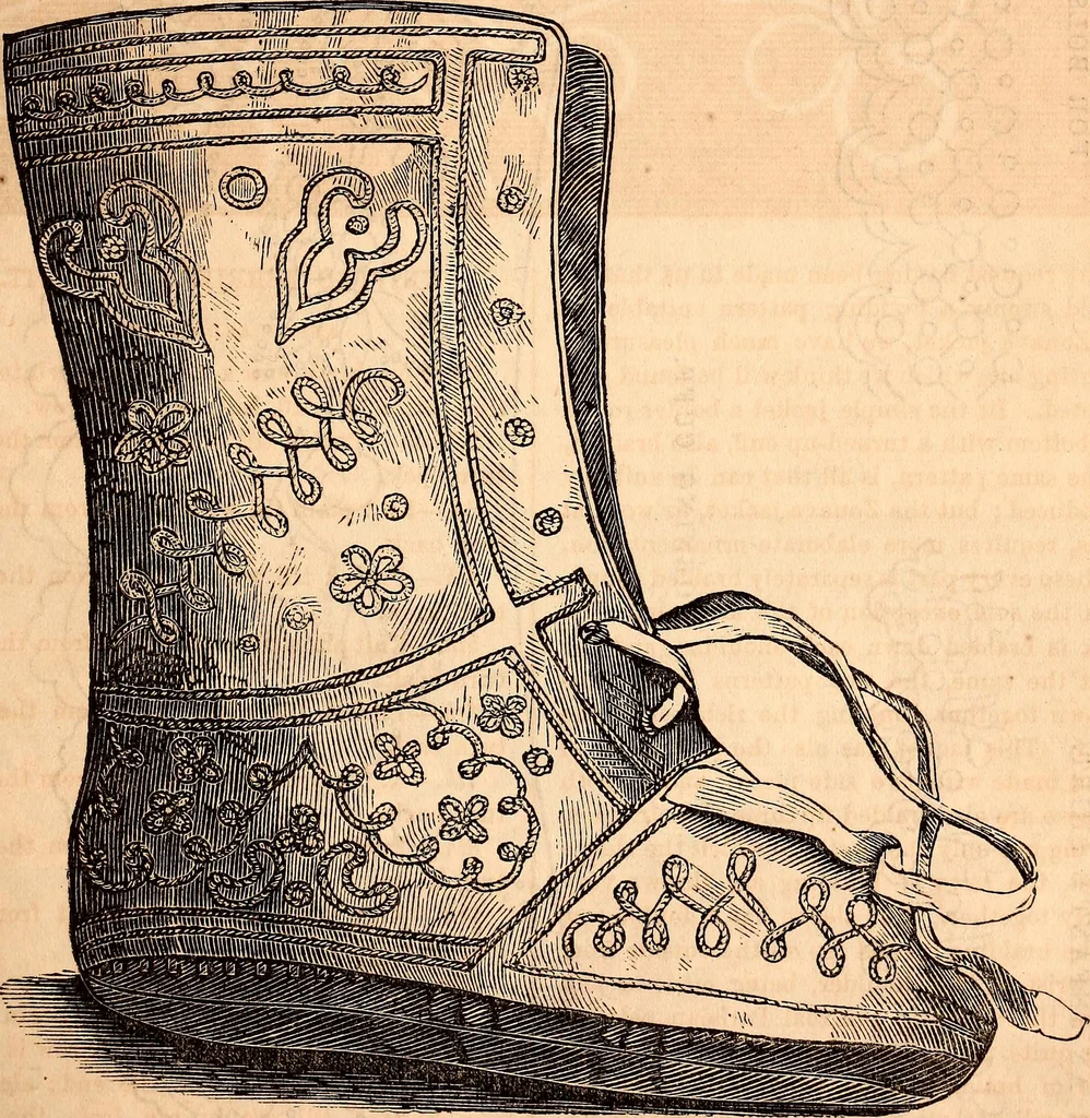 An illustration from Godey's lady's book, 1840, leaf 344