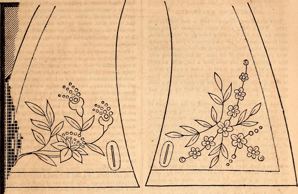 An illustration from Godey's lady's book, 1840, leaf 346
