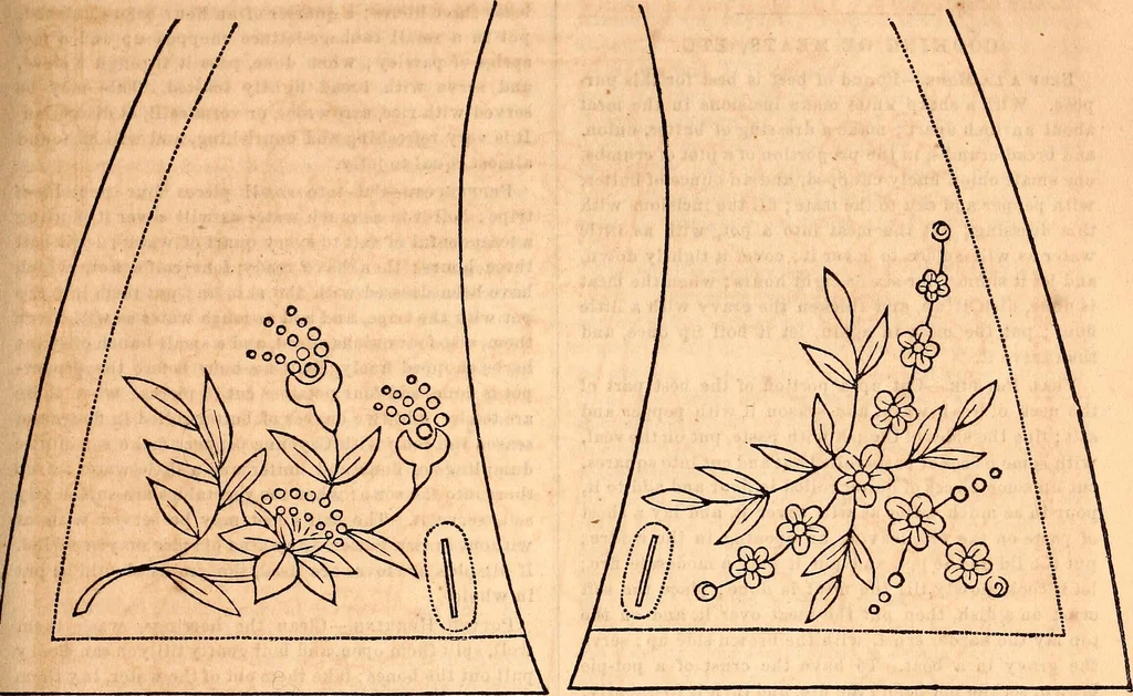 An illustration from Godey's lady's book, 1840, leaf 348