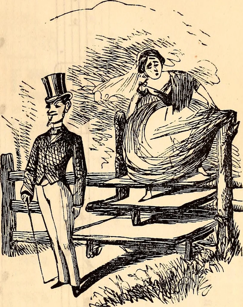 An illustration from Godey's lady's book, 1840, leaf 374