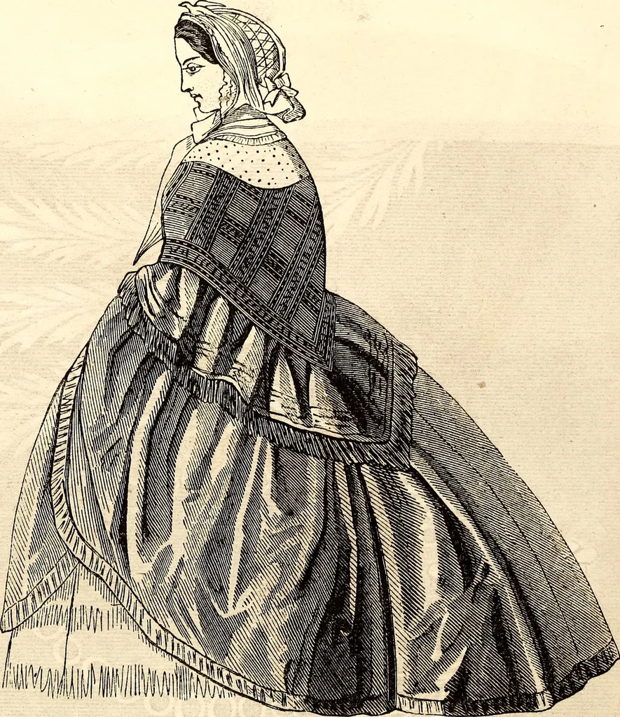 An illustration from Godey's lady's book, 1840, leaf 479