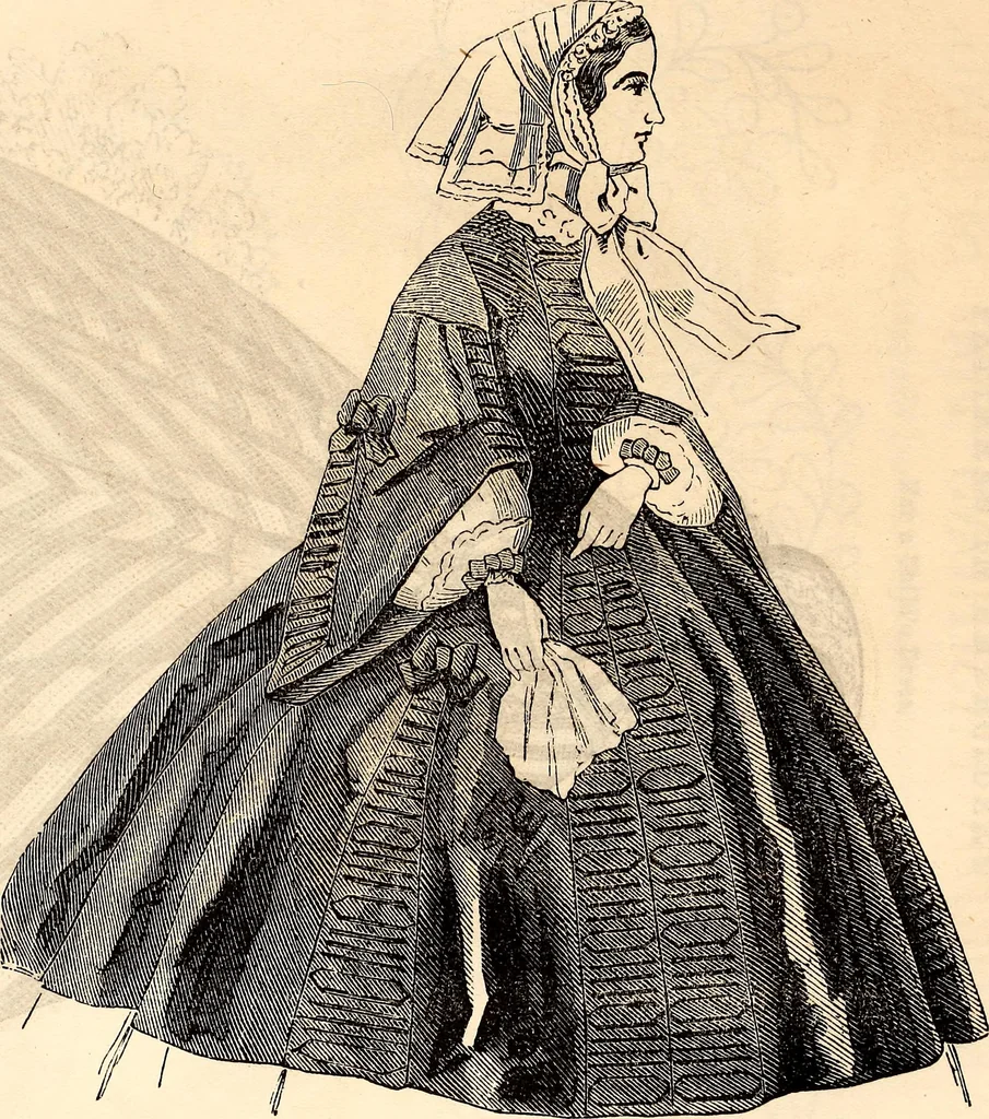 An illustration from Godey's lady's book, 1840, leaf 480