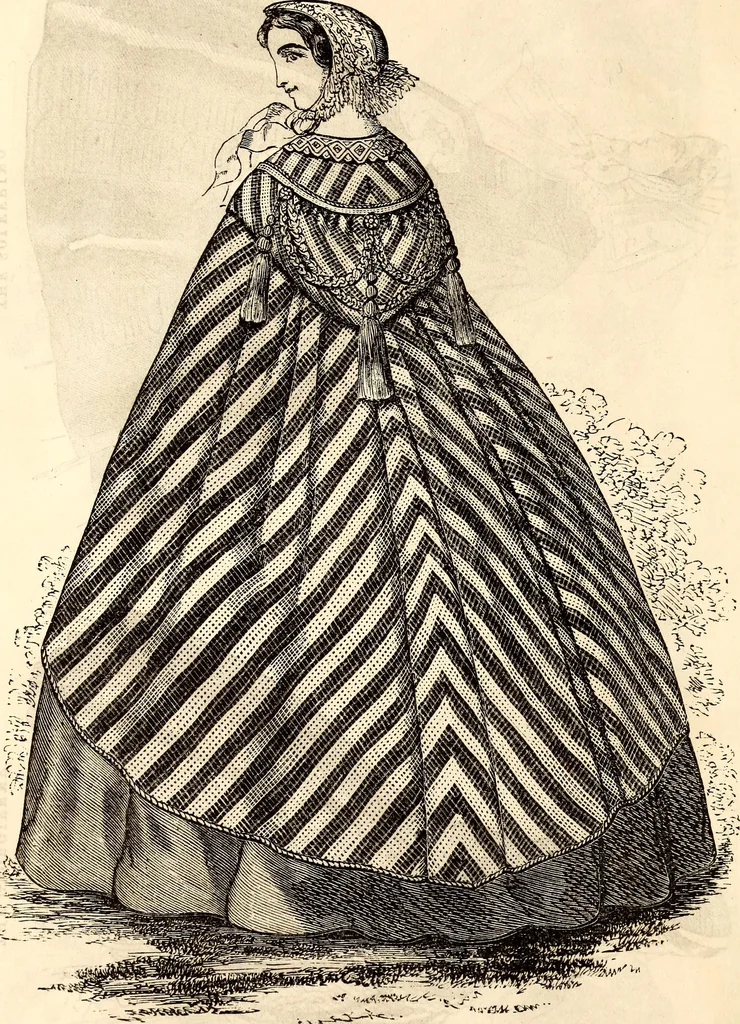An illustration from Godey's lady's book, 1840, leaf 481