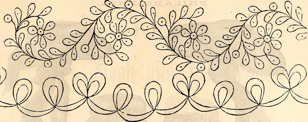 An illustration from Godey's lady's book, 1840, leaf 482