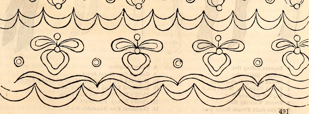 An illustration from Godey's lady's book, 1840, leaf 482