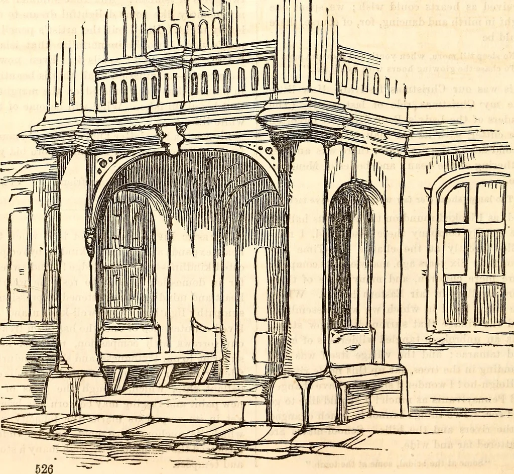 An illustration from Godey's lady's book, 1840, leaf 517