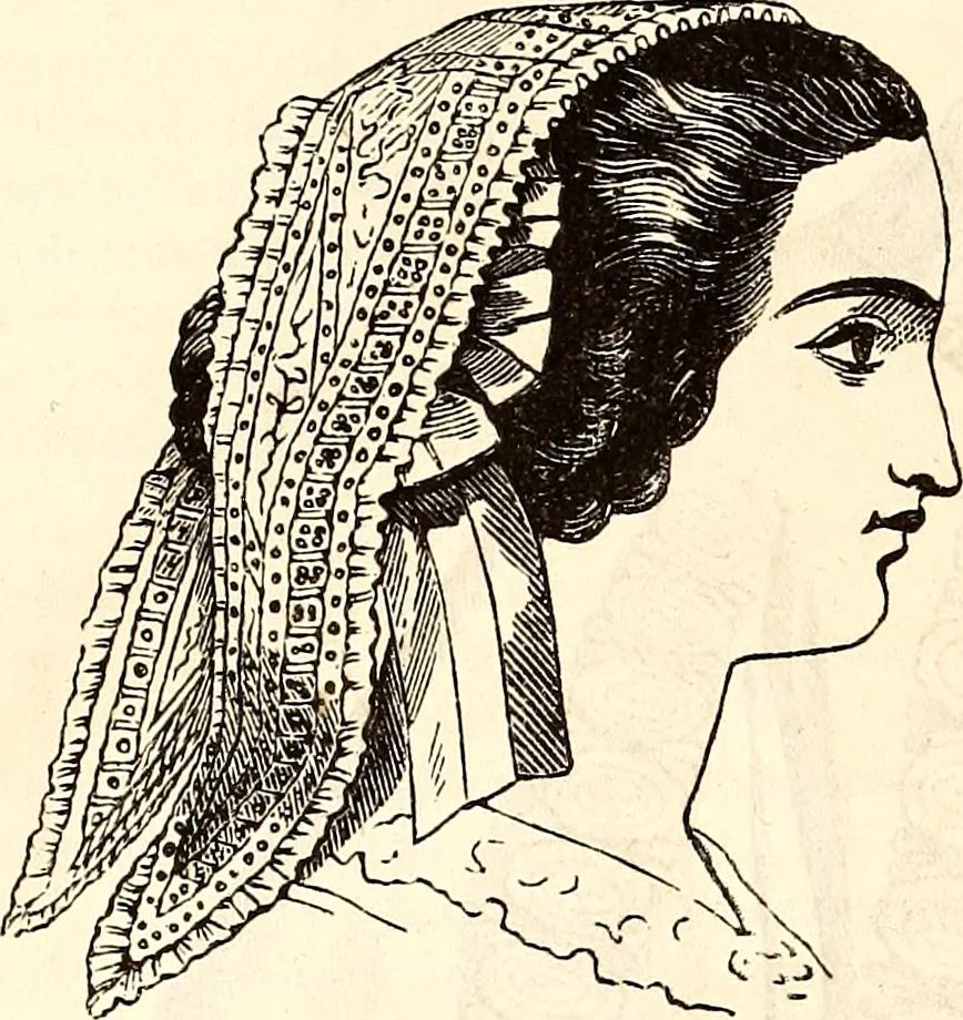 An illustration from Godey's lady's book, 1840, leaf 533