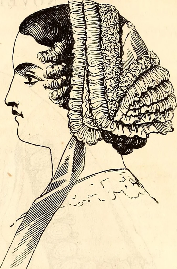 An illustration from Godey's lady's book, 1840, leaf 533