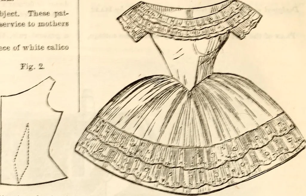 An illustration from Godey's lady's book, 1840, leaf 559
