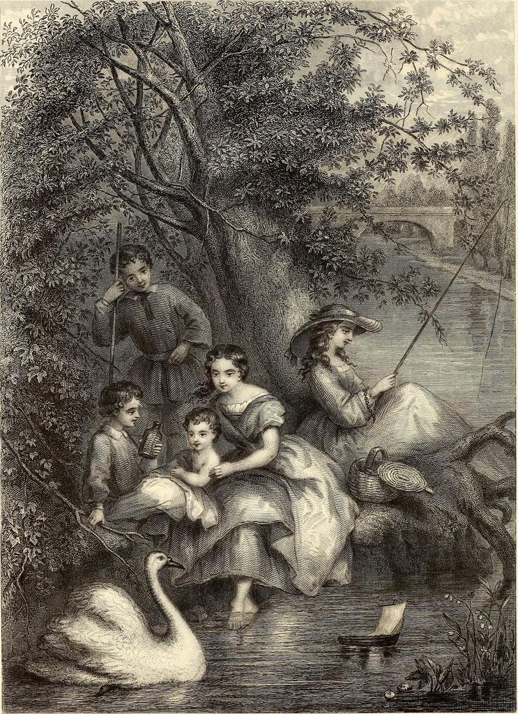 An illustration from Godey's lady's book, 1840, leaf 567