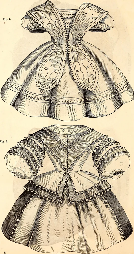 An illustration from Godey's lady's book, 1840, leaf 585