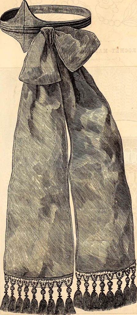 An illustration from Godey's lady's book, 1840, leaf 586