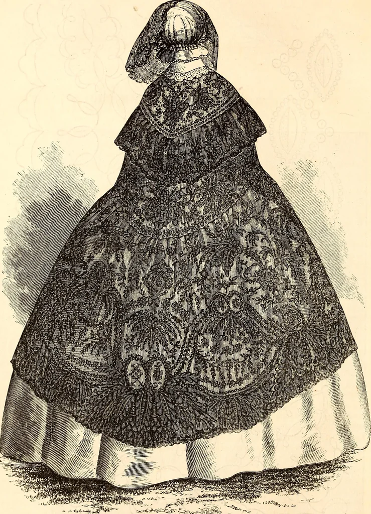 An illustration from Godey's lady's book, 1840, leaf 589
