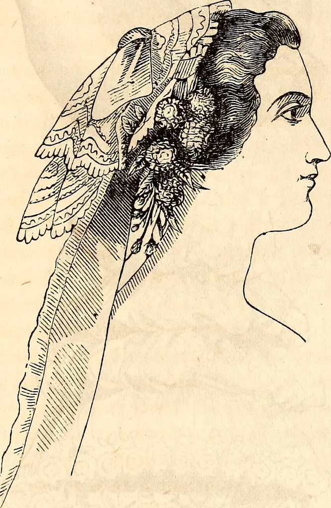 An illustration from Godey's lady's book, 1840, leaf 638