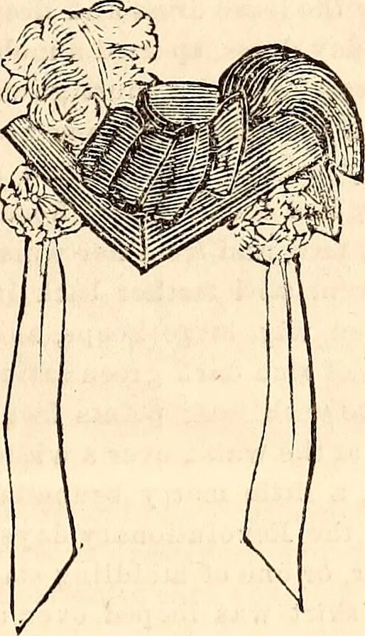 An illustration from Godey's lady's book, 1840, leaf 664