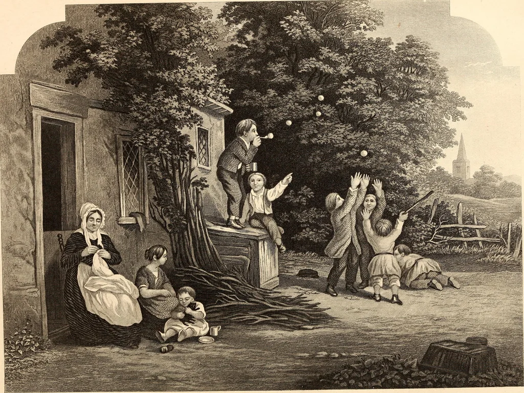 An illustration from Godey's lady's book, 1840, leaf 675