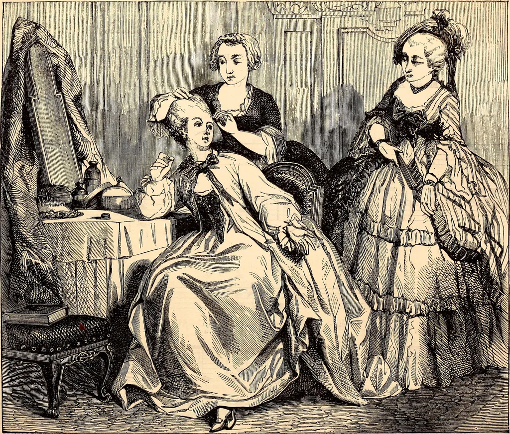 An illustration from Godey's lady's book, 1840, leaf 680