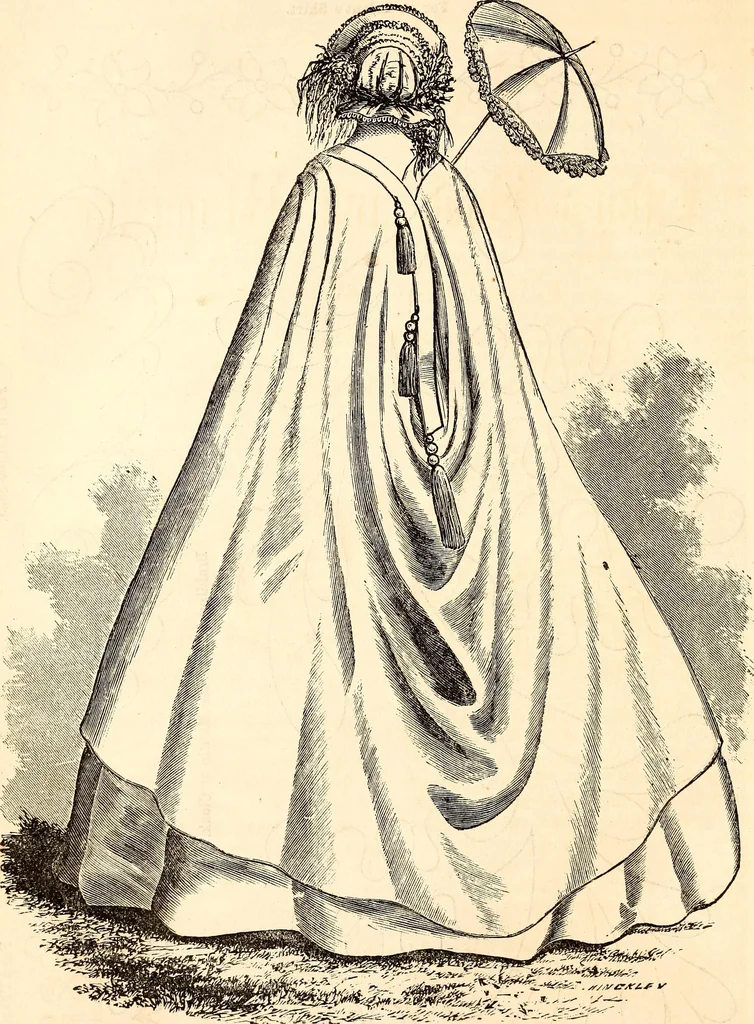 An illustration from Godey's lady's book, 1840, leaf 691