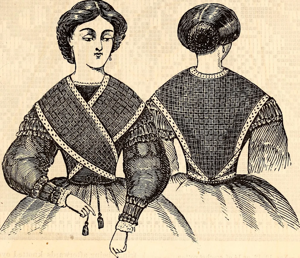 An illustration from Godey's lady's book, 1840, leaf 72