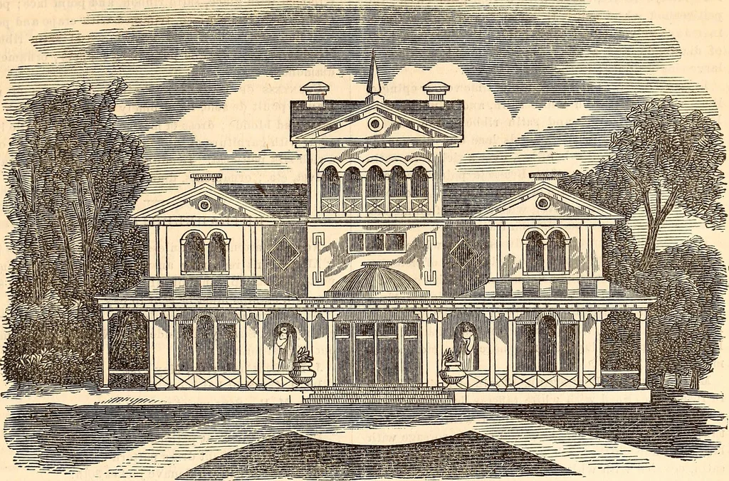 An illustration from Godey's lady's book, 1840, leaf 770