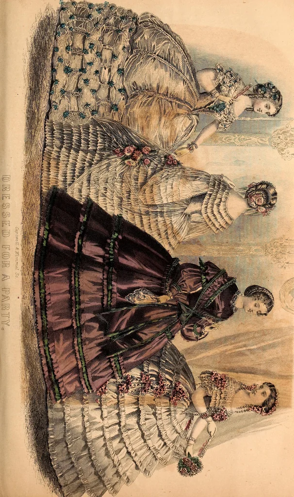 An illustration from Godey's lady's book, 1840, leaf 778