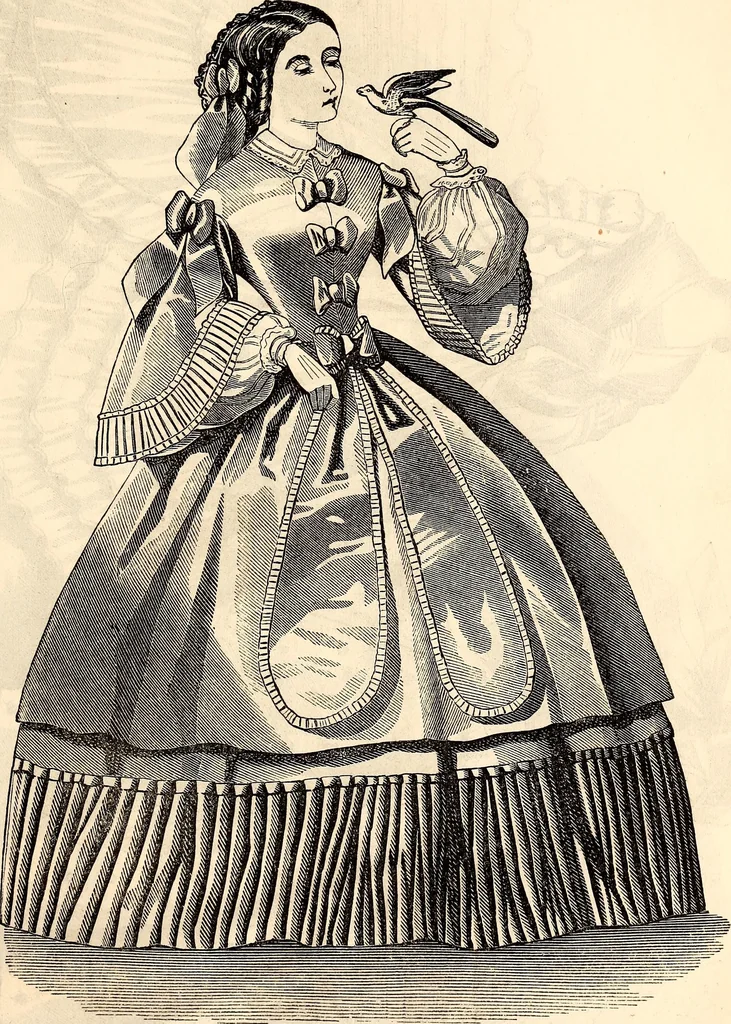 An illustration from Godey's lady's book, 1840, leaf 786