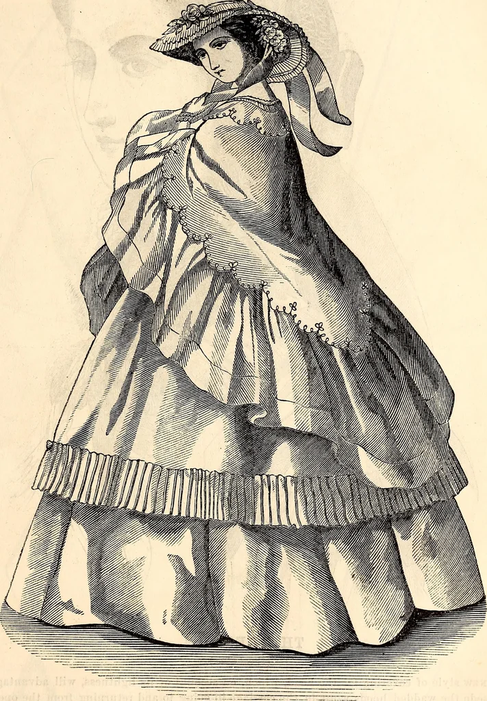 An illustration from Godey's lady's book, 1840, leaf 788
