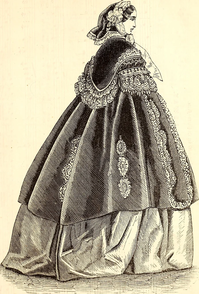 An illustration from Godey's lady's book, 1840, leaf 8