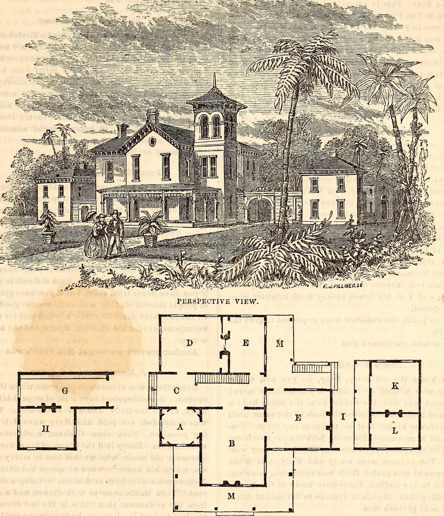 An illustration from Godey's lady's book, 1840, leaf 870