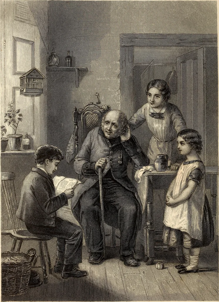 An illustration from Godey's lady's book, 1840, leaf 879