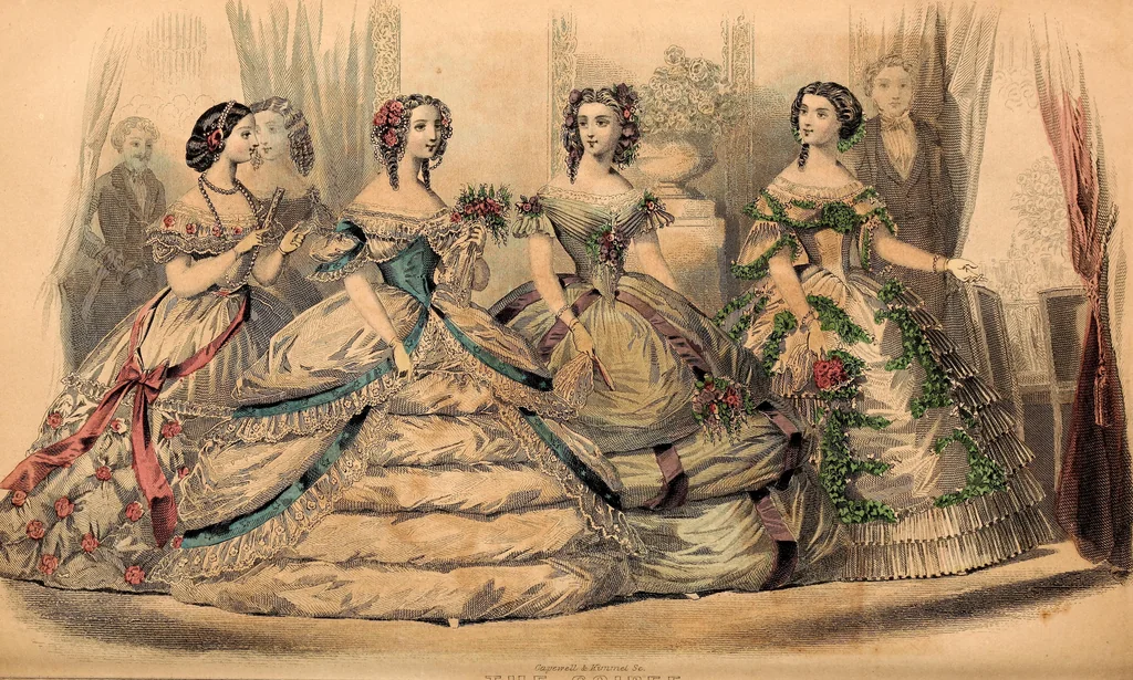 An illustration from Godey's lady's book, 1840, leaf 880