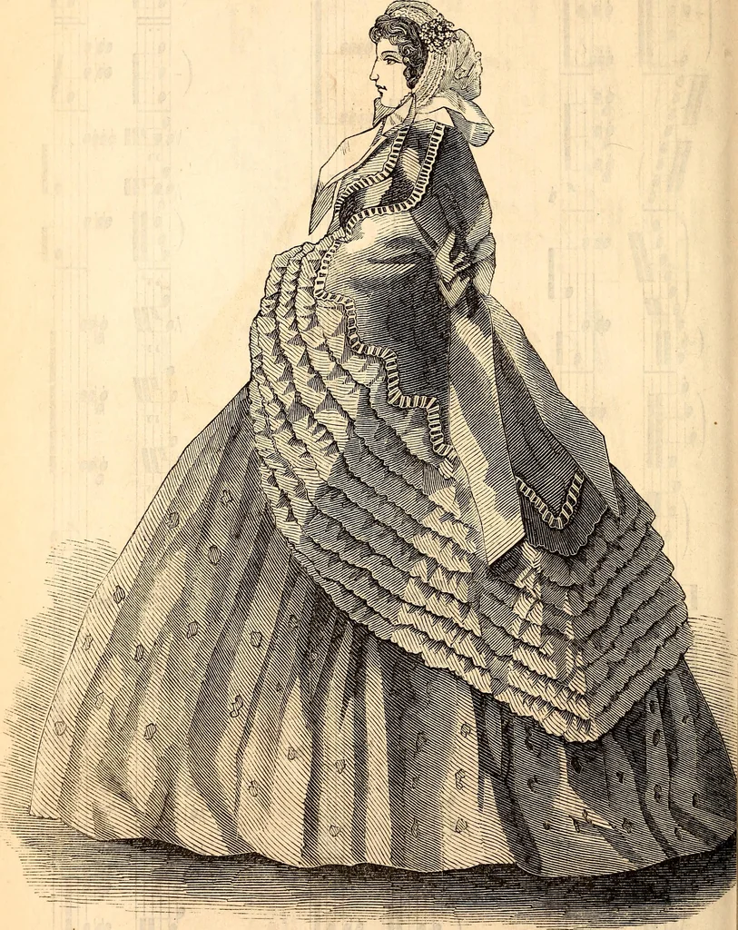 An illustration from Godey's lady's book, 1840, leaf 887