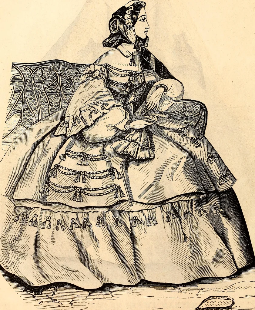 An illustration from Godey's lady's book, 1840, leaf 889