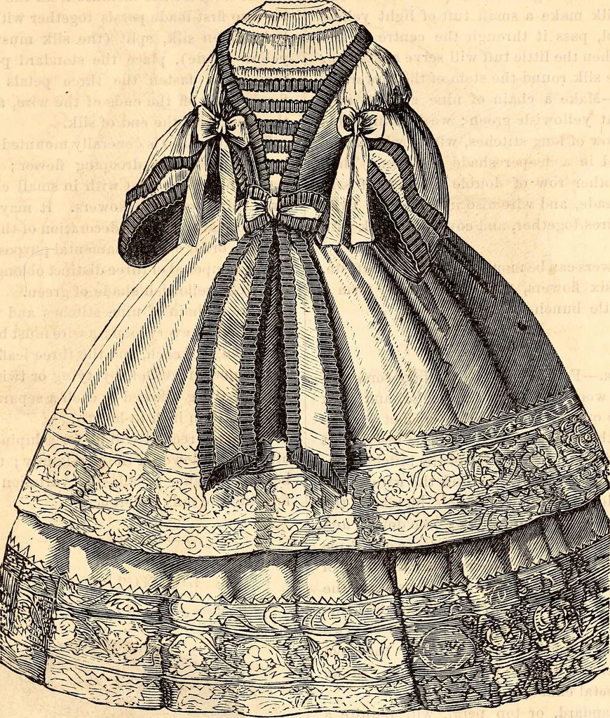 An illustration from Godey's lady's book, 1840, leaf 946