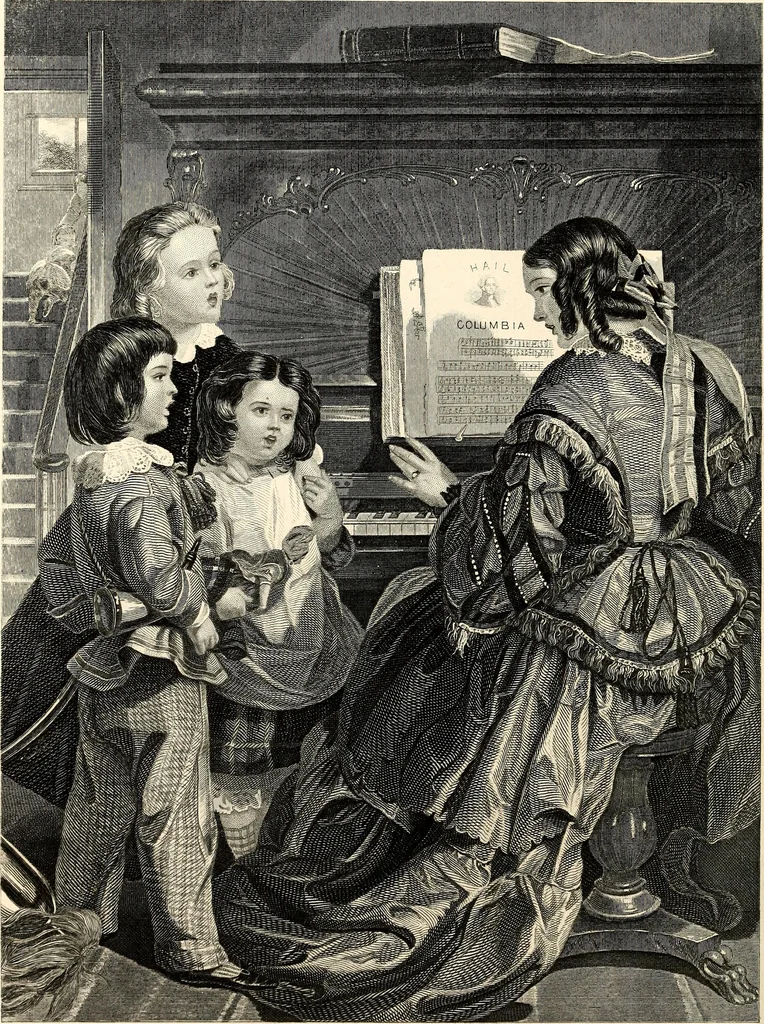 An illustration from Godey's lady's book, 1840, leaf 981
