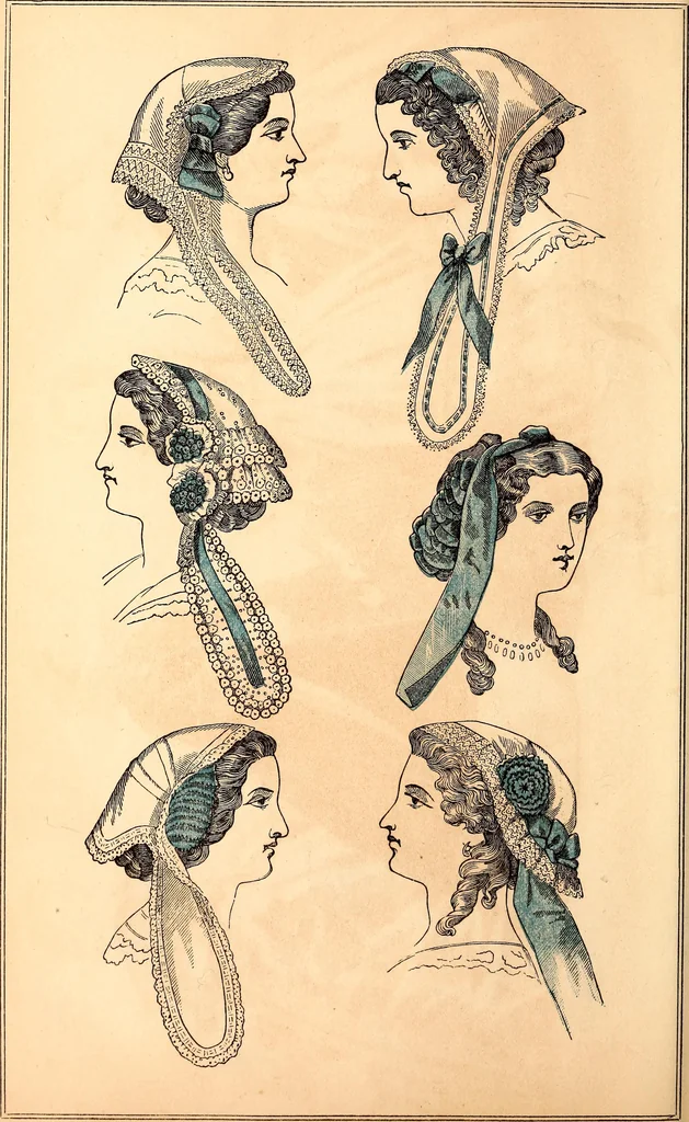 An illustration from Godey's lady's book, 1840, leaf 985