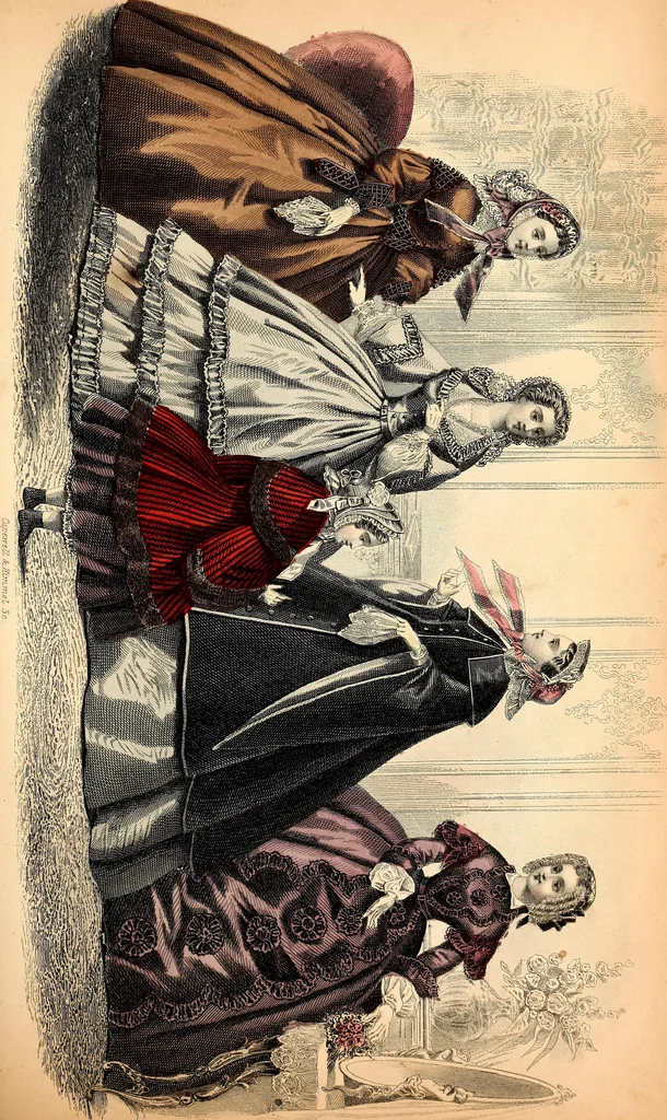 An illustration from Godey's lady's book, 1840, leaf 986