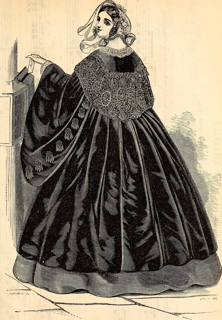An illustration from Godey's lady's book, 1840, leaf 988