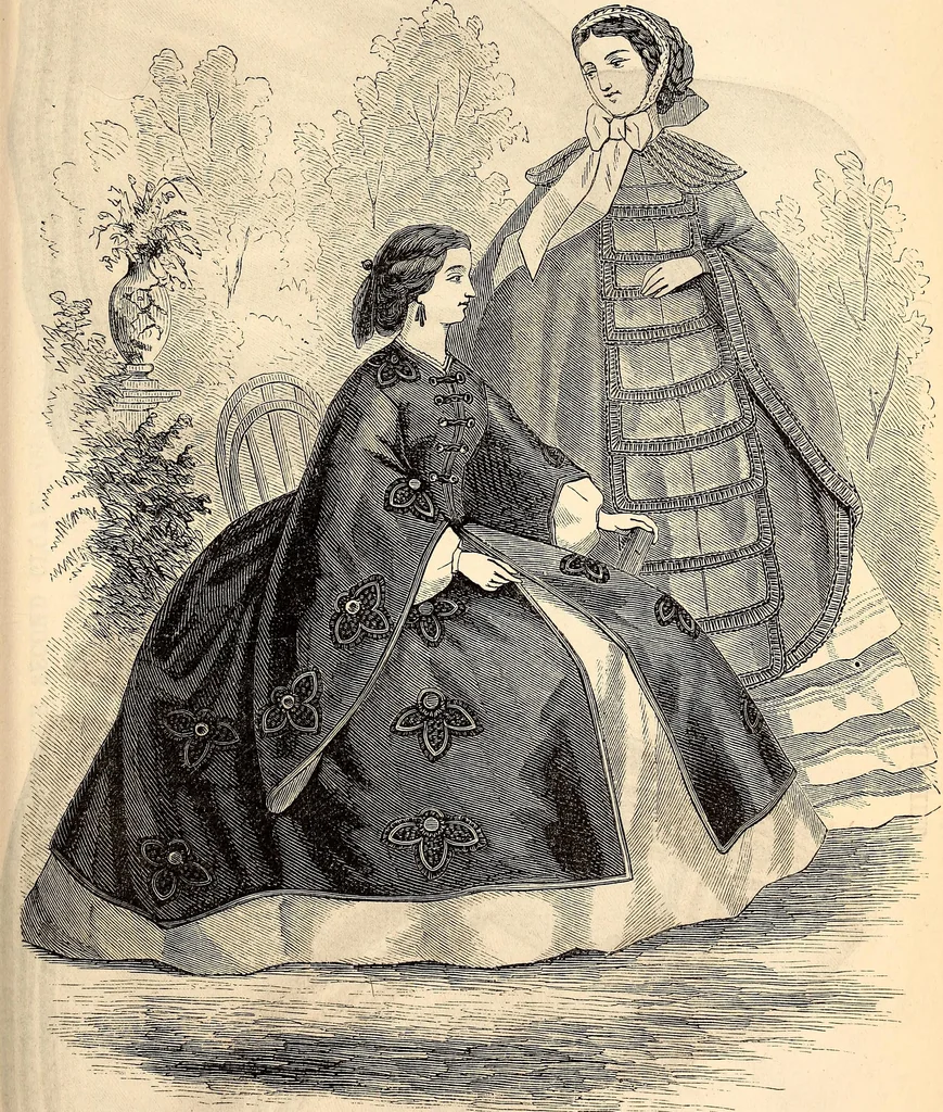 An illustration from Godey's lady's book, 1840, leaf 992